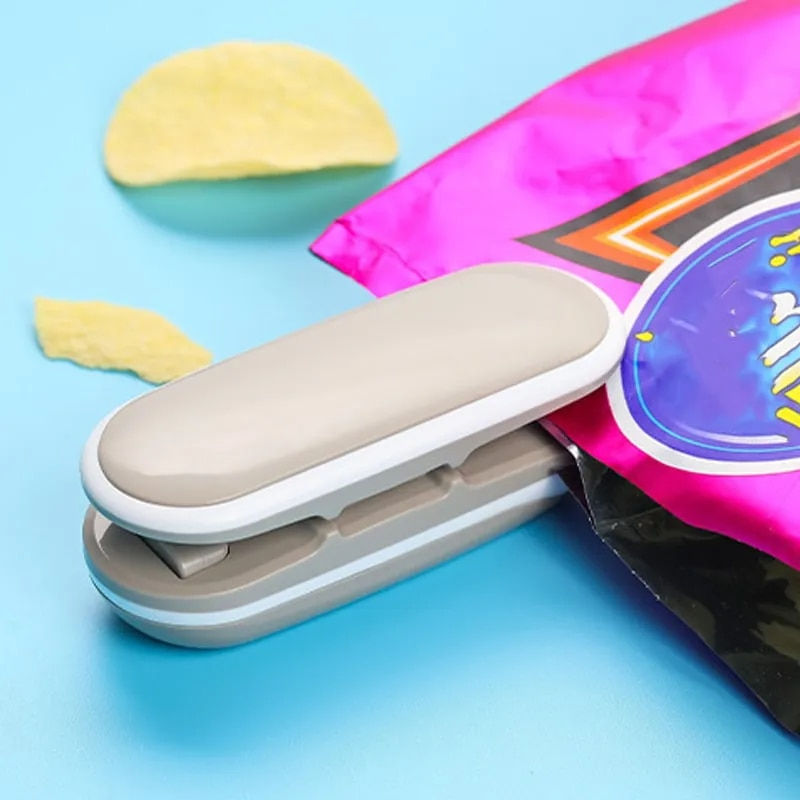 Thumbnail: 1 Pack Sealing Machine Mini Portable Sealing Clip Hand Pressure Heat Sealing Ma