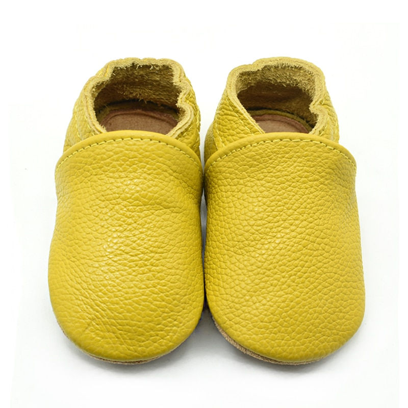 Thumbnail: Baby Shoes Cow Leather Bebe Booties Soft Soles Non-slip Footwear Toddler First