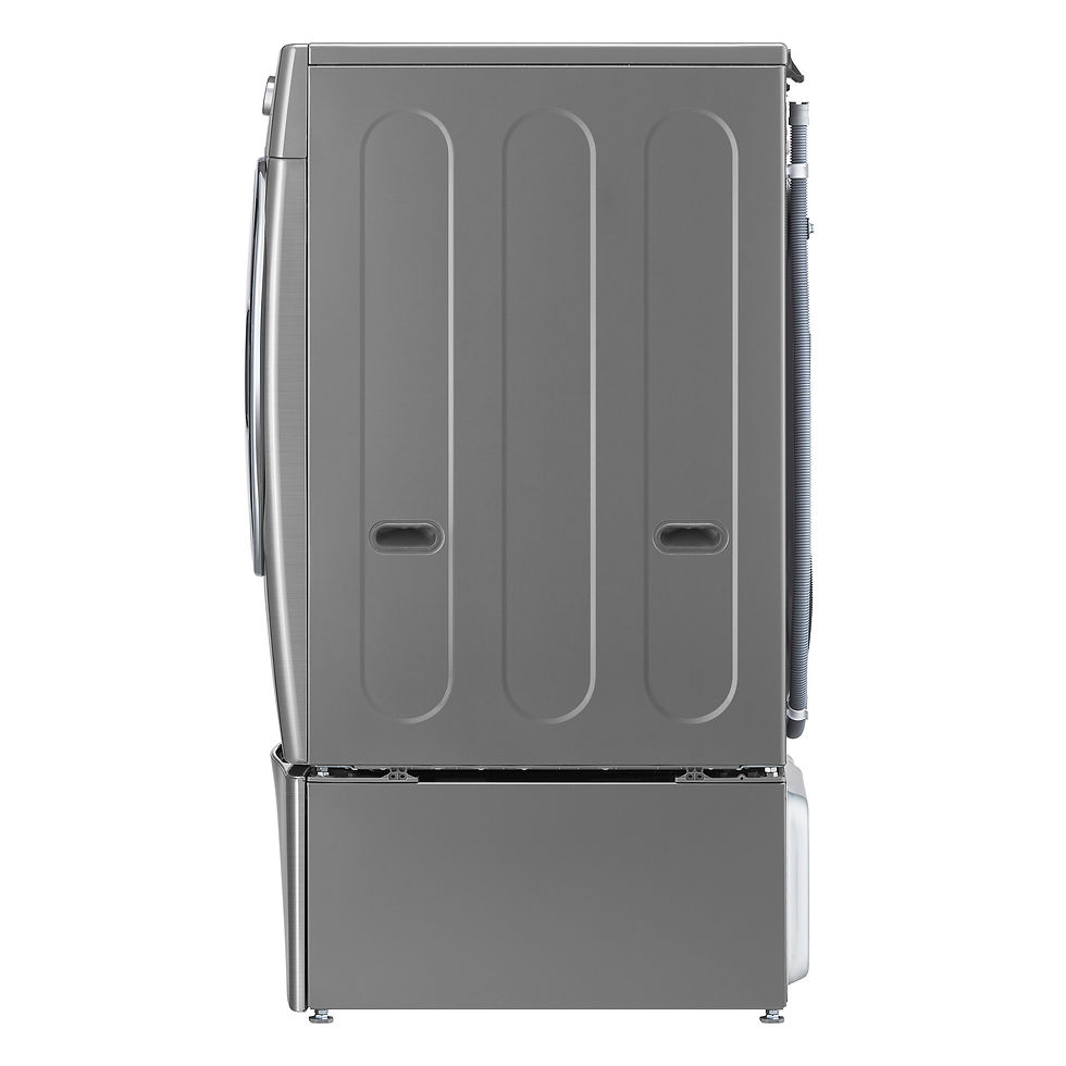 Thumbnail: LG 5.2 cu. ft. Front Load Washer with TurboWash and 9.0 cu. ft. GAS Dryer with