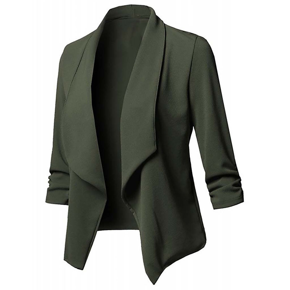 Imej kecil: New Women Thin Blazers Cardigan Coat 2023 Long Sleeve Women Blazers and Jackets