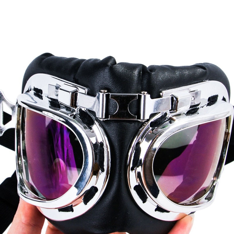 Thumbnail: Pet Dog Glasses Stylish Motorcycle Sunglasses Anti-ultraviolet Sunglasses Pet W