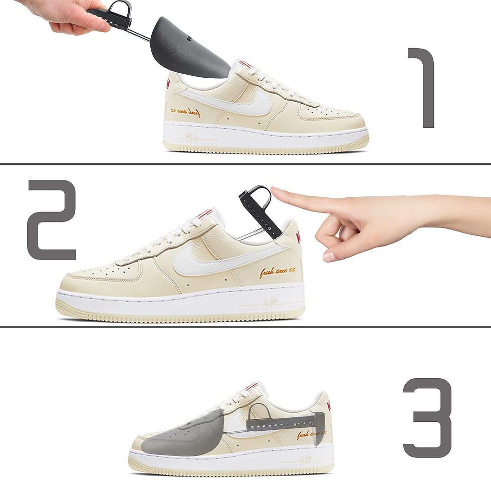 Thumbnail: Plastic Shoe Stretcher Men Adjustable Shoe Trees for Men Portable Shoe Tree Sha
