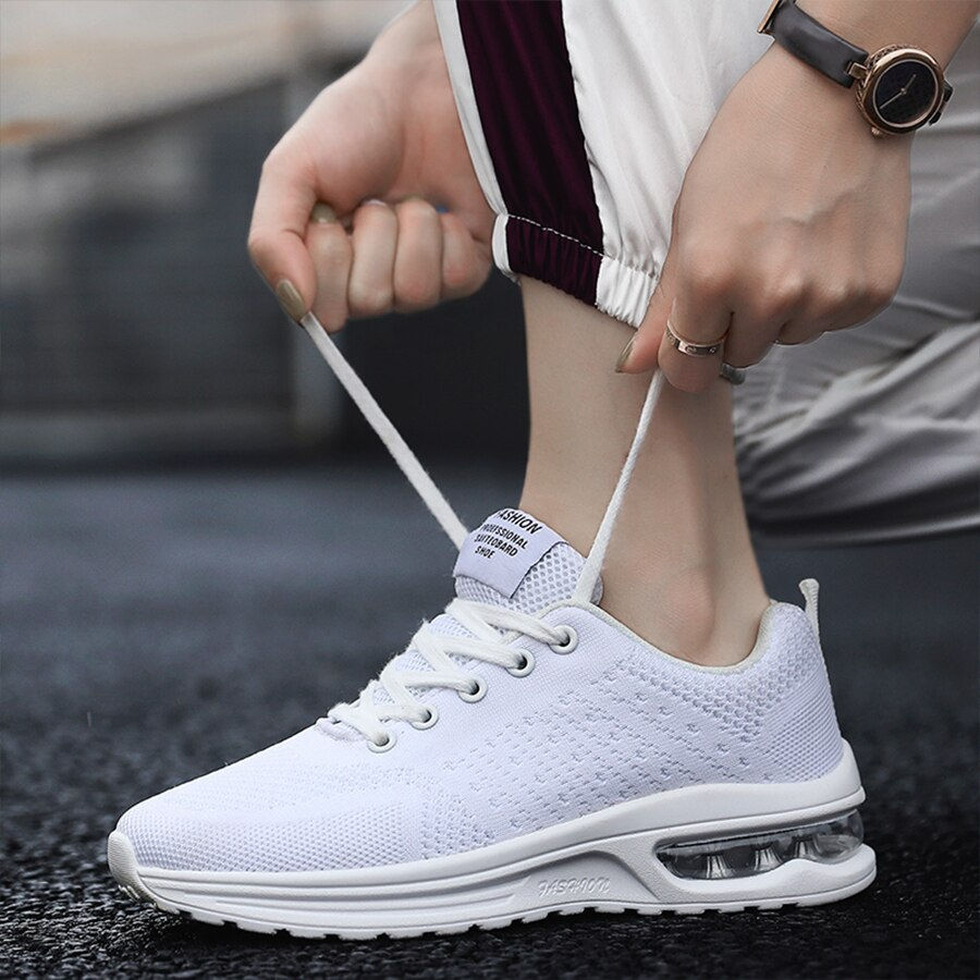 Thumbnail: Men Running Shoes Fashion Sneakers Women Breathable Athletic Sports Trainers Ai