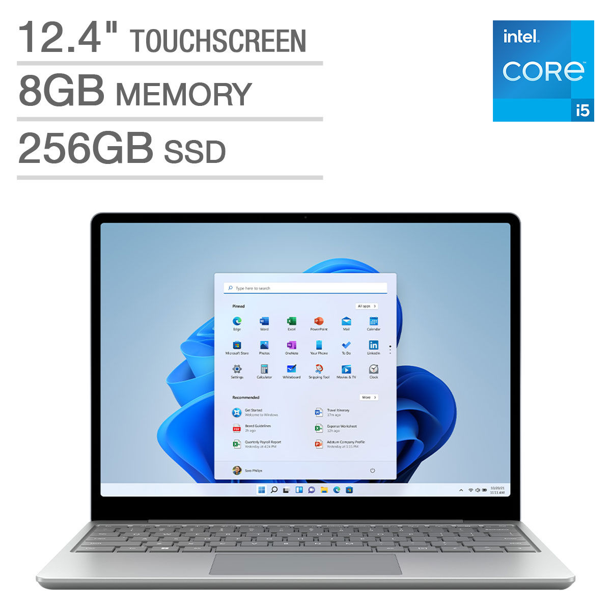 Microsoft Surface Laptop Go 2 - 11th Gen Intel Core i5-1135G7 - 1536 x 1024