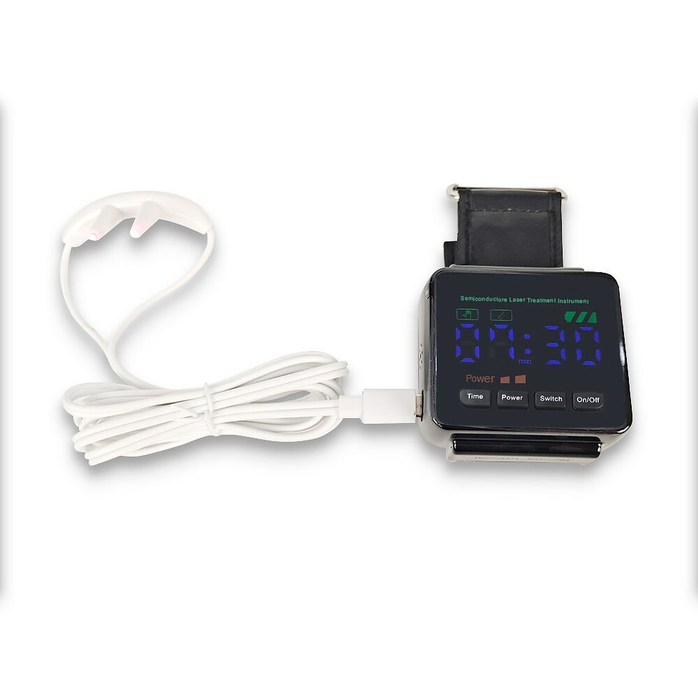 Miniatura: 10 Holes LLLT Laser Watch Household 650nm Laser Wrist Physiotherapy Devices