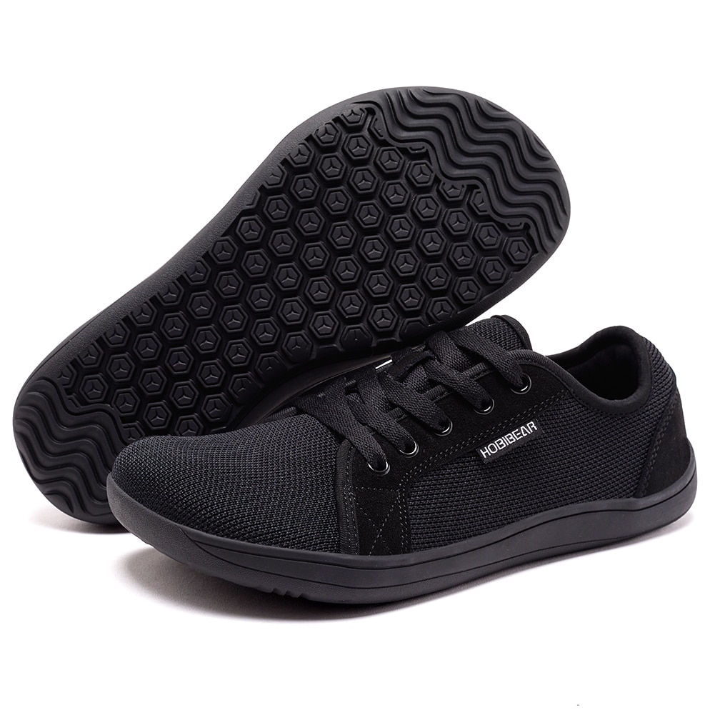 HOBIBEAR Unisex Wide Barefoot Shoes for Men Women Outdoor Trail Running Minimal