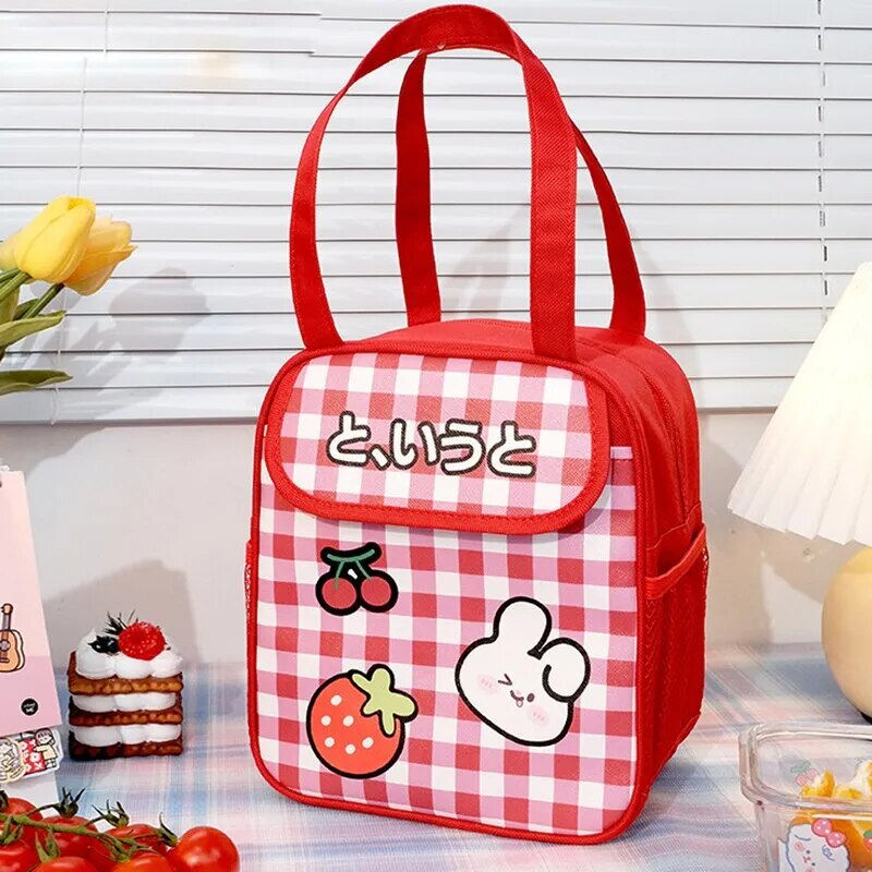Thumbnail: Cute Lunch Bags Kawaii Animal Lunch Box Insulated Lunch Bag for Women Durable R