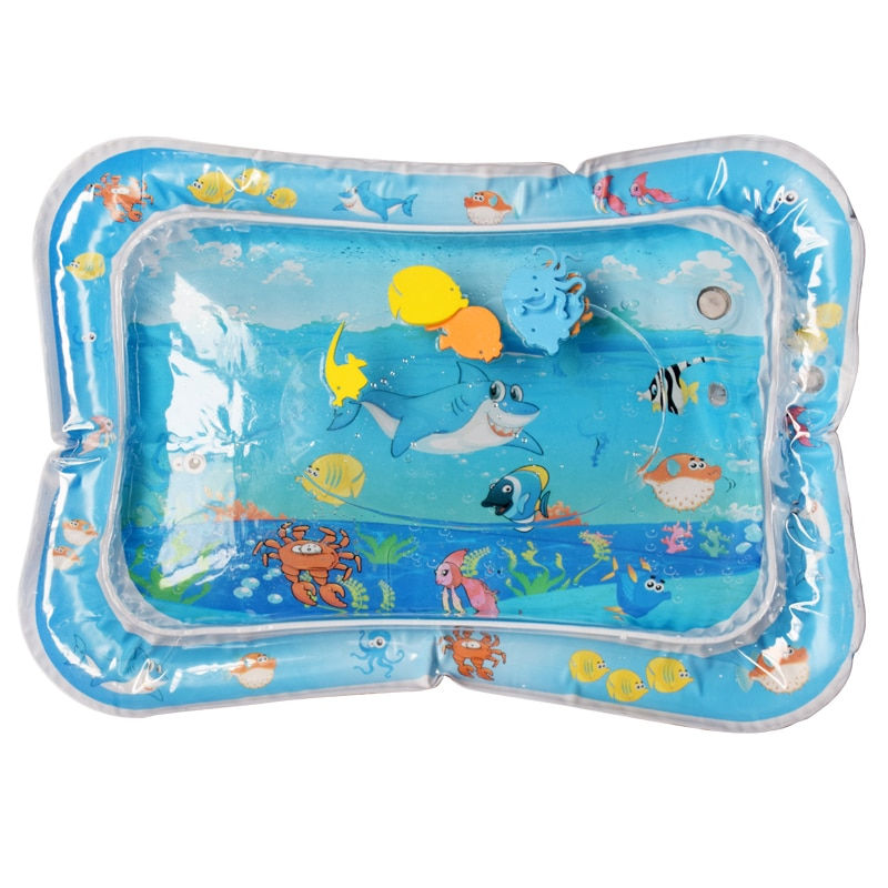 Thumbnail: Creative Baby Water Mat Inflatable Patted Pad Cushion Infant Toddler Water Play