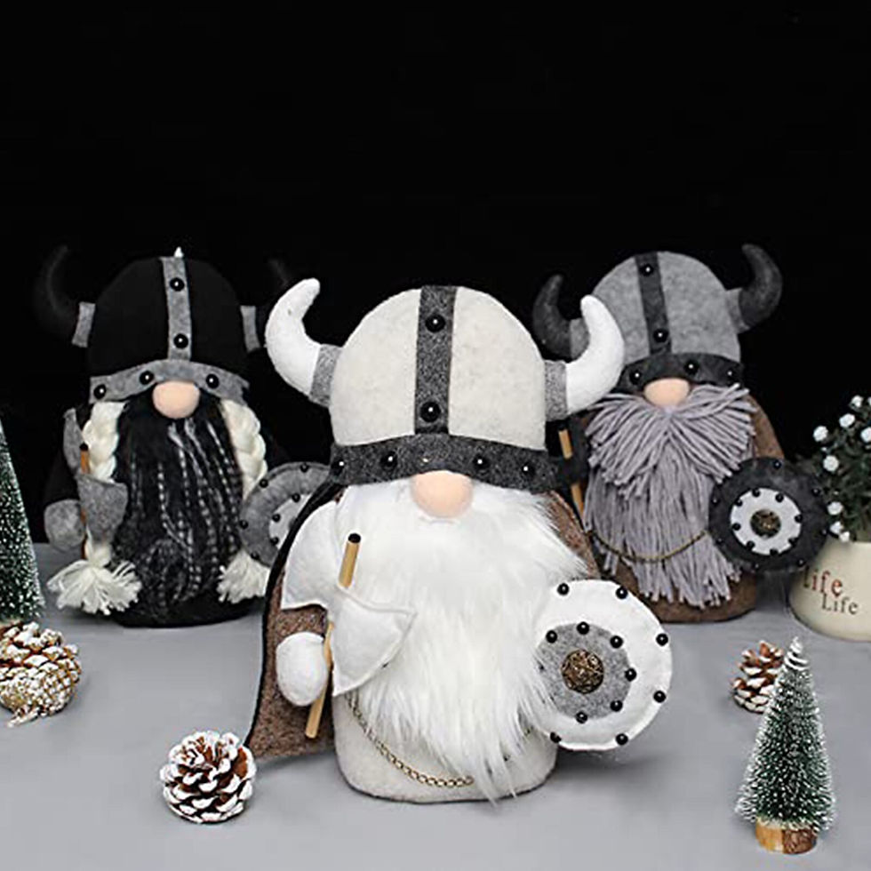 Thumbnail: Plush Gnome Doll Reusable Soft Kawaii Viking Warrior Dwarf Toys Gladiator Old