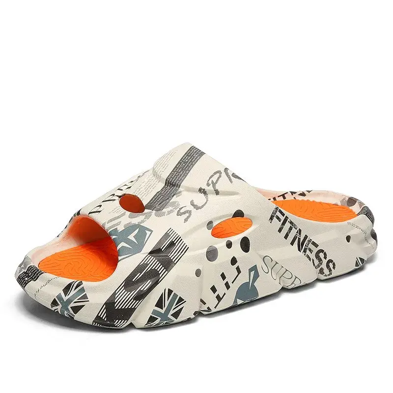 Thumbnail: Men's Soft Slippers Summer Fashion Slip-on Beach Slippers Men's Casual Camoufla
