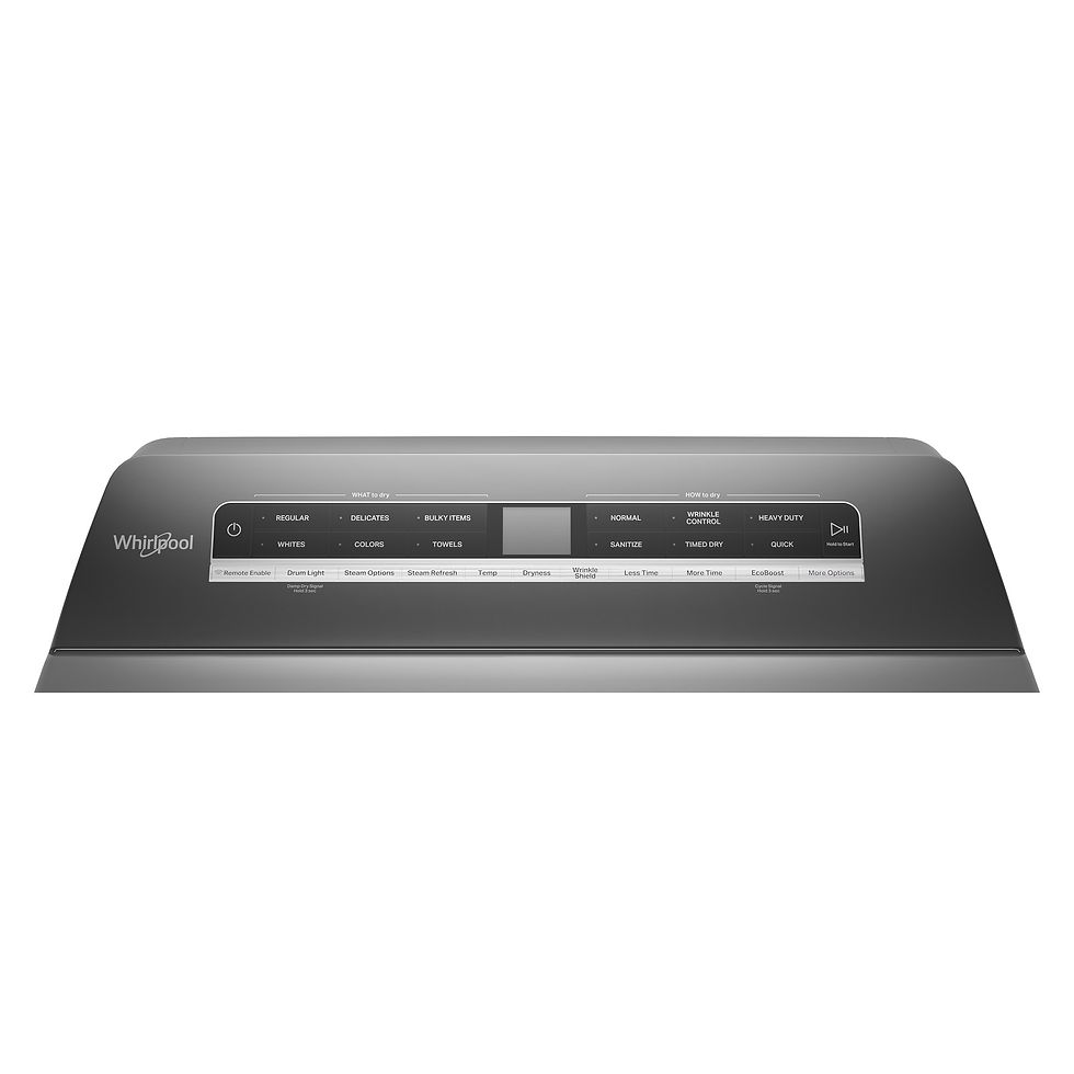 Thumbnail: Whirlpool 5.3 cu. ft. Washer and 7.4 cu. ft. Smart GAS Dryer with Intuitive Con