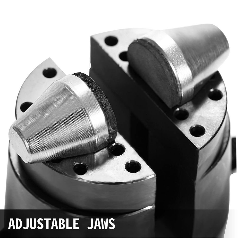 Thumbnail: VEVOR 10Kg Full Set 5in Engraving Vise Standard Block Ball Inlaid Diamonds