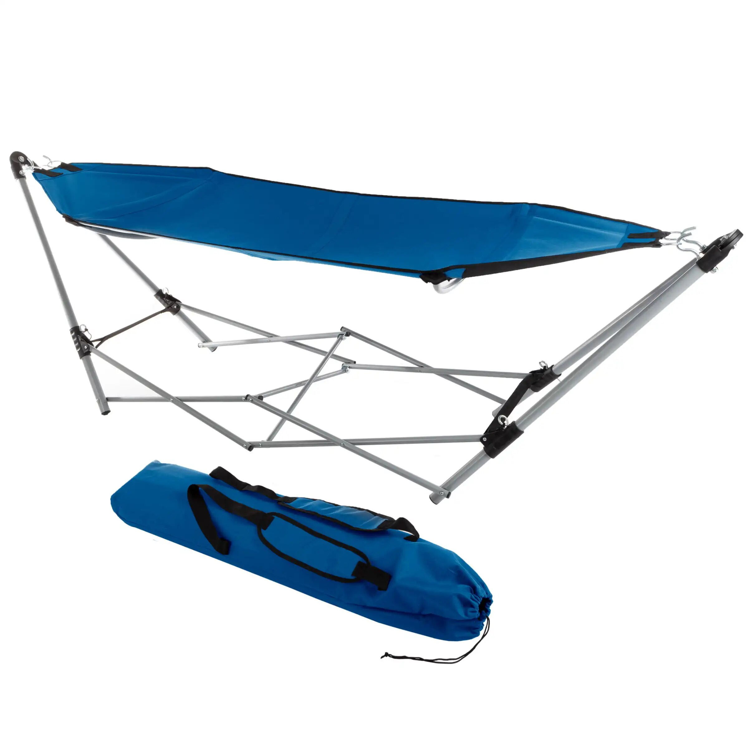 216455OAN Hammock with Collapsible Aluminum Frame,Durable and Strong,22 Lb, 94.