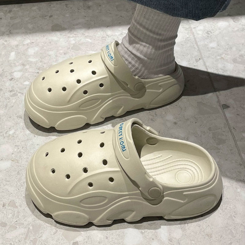 Thumbnail: High Quality Women Summer Beach Slippers Fashion Home Soft Anti Slip EVA Shoes