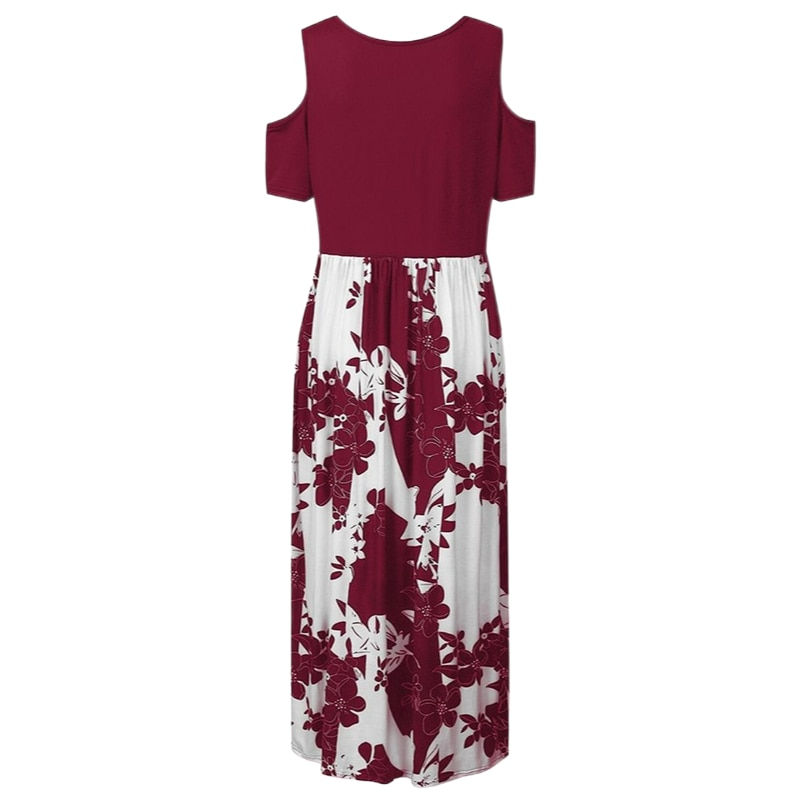 Thumbnail: 2022 Prom Patchwork Dress Plus Size Dress Sexy Off Shoulder Women Bodycon Elega