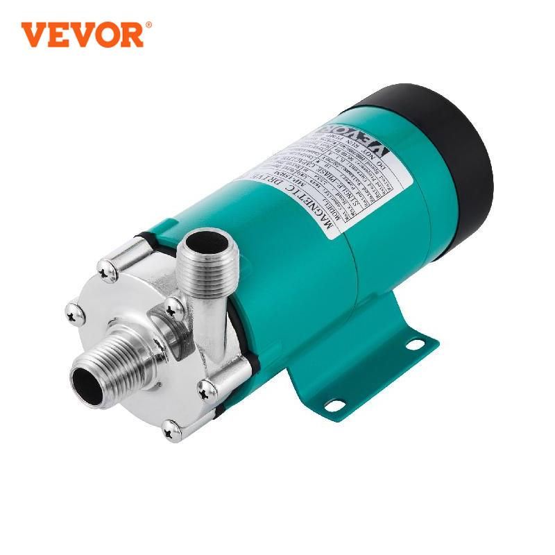 VEVOR Magnetic Beer Pump Homebrew Brewing MP-15RP Food Grade 304