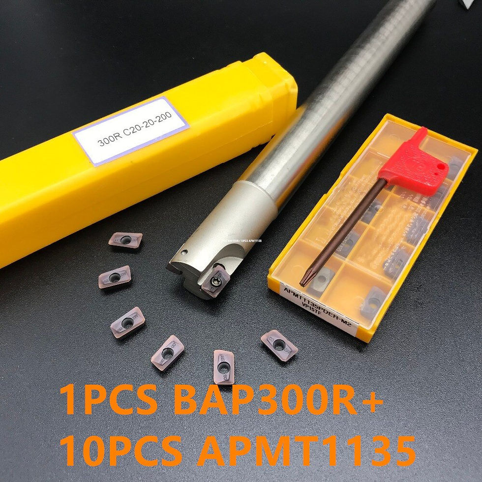 Thumbnail: BAP300R milling cutter 120-250mm 1T 2T 3T carbide insert milling tool holder