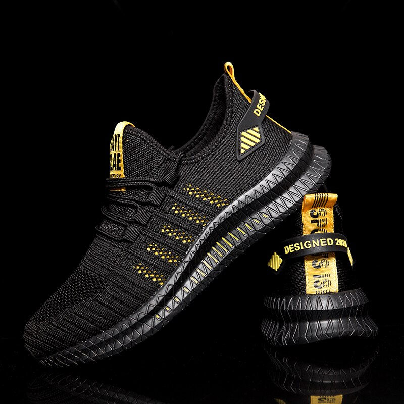 Thumbnail: Summer Breathable Men Casual Shoes Soft Comfortable Fashion Sneakers Versatile
