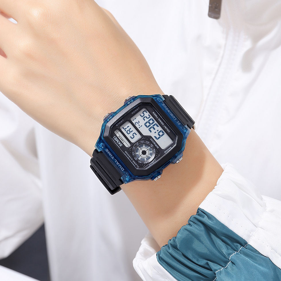 Thumbnail: SKMEI Japan Digital Movement Countdown Sport Watches Mens Multifunction 5Bar Wa