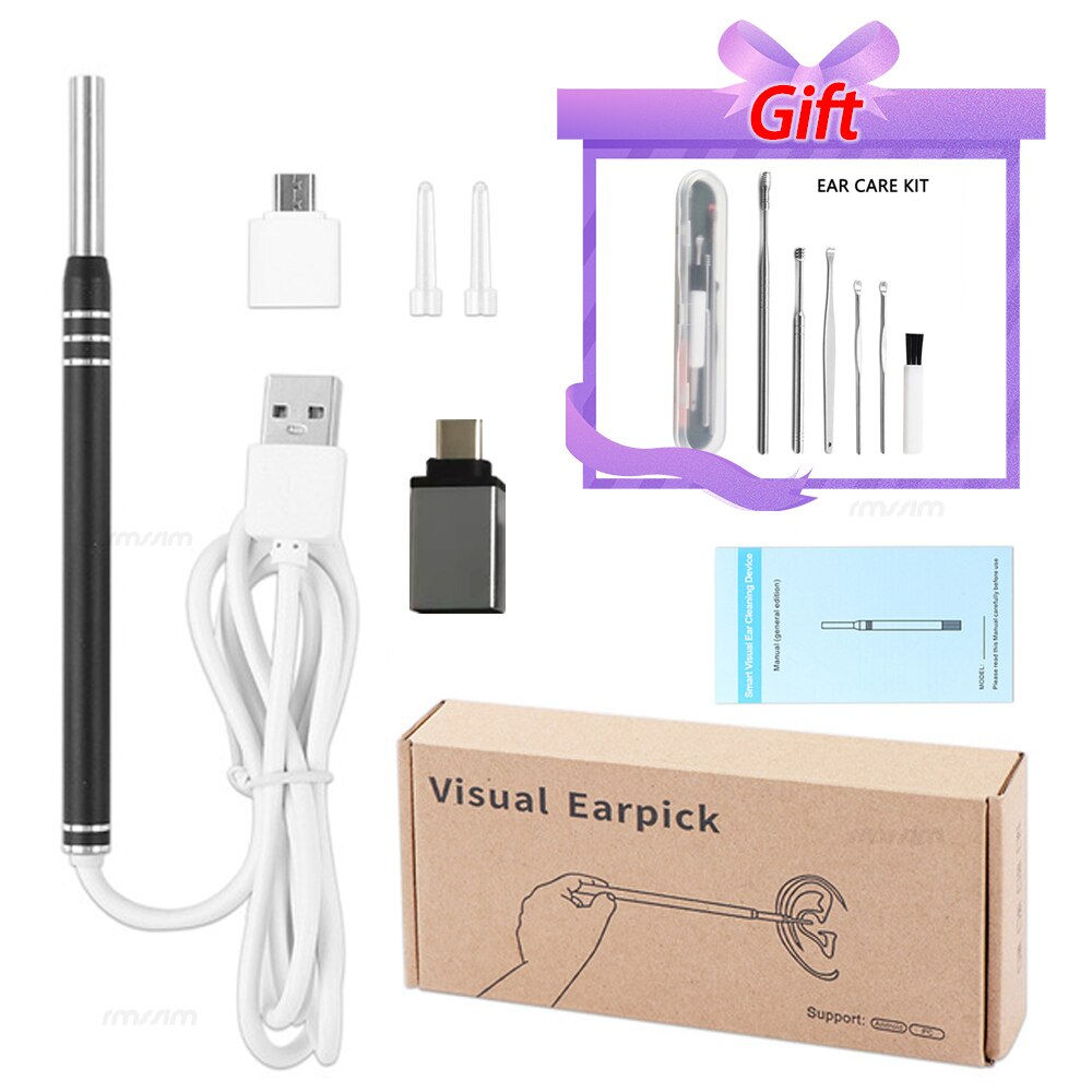 Smart Visual Medico Otoscopio Ear Cleaner Ear Endoscope Earpick Camera Ear Wax