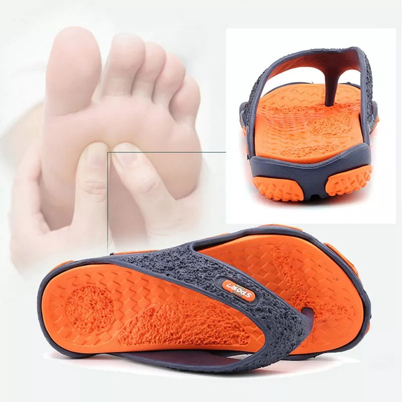 Thumbnail: Quality Men's Shoes For Male Slippers Plus Size 40-45 Fashion Summer Men