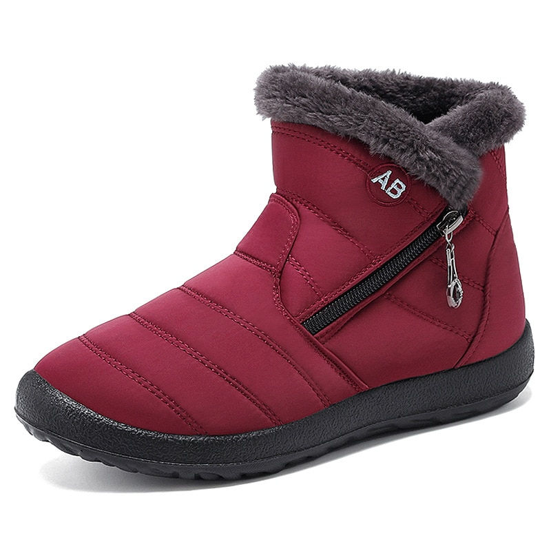 Thumbnail: Women Boots Watarproof Ankle Boots For Women Winter Shoes Keep Warm Snow Boots