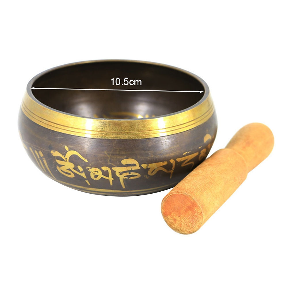 Thumbnail: Tibetan Chime Singing Bowl Striker Handmade Buddha Yoga Meditation Sound Yoga M