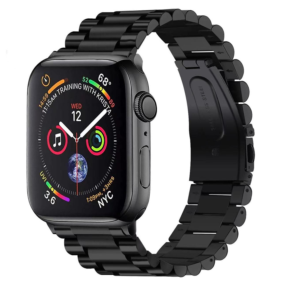 ภาพขนาดย่อ: Metal strap For Apple watch band 49mm 45mm 41mm stainless steel wristband iwatc
