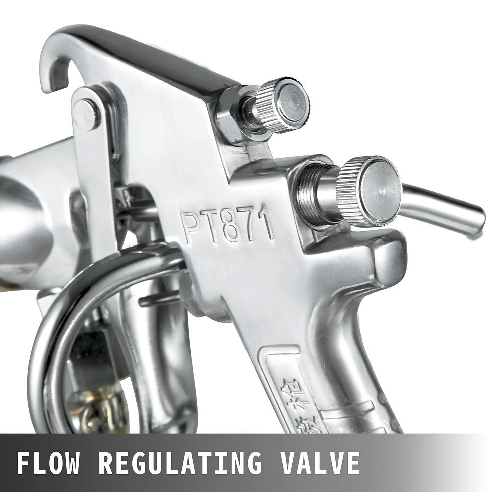 Μικρογραφία: VEVOR Paint Bucket Tank 15L 4 Gallon Pressure Spray Gun with 4.0mm Nozzle Regul