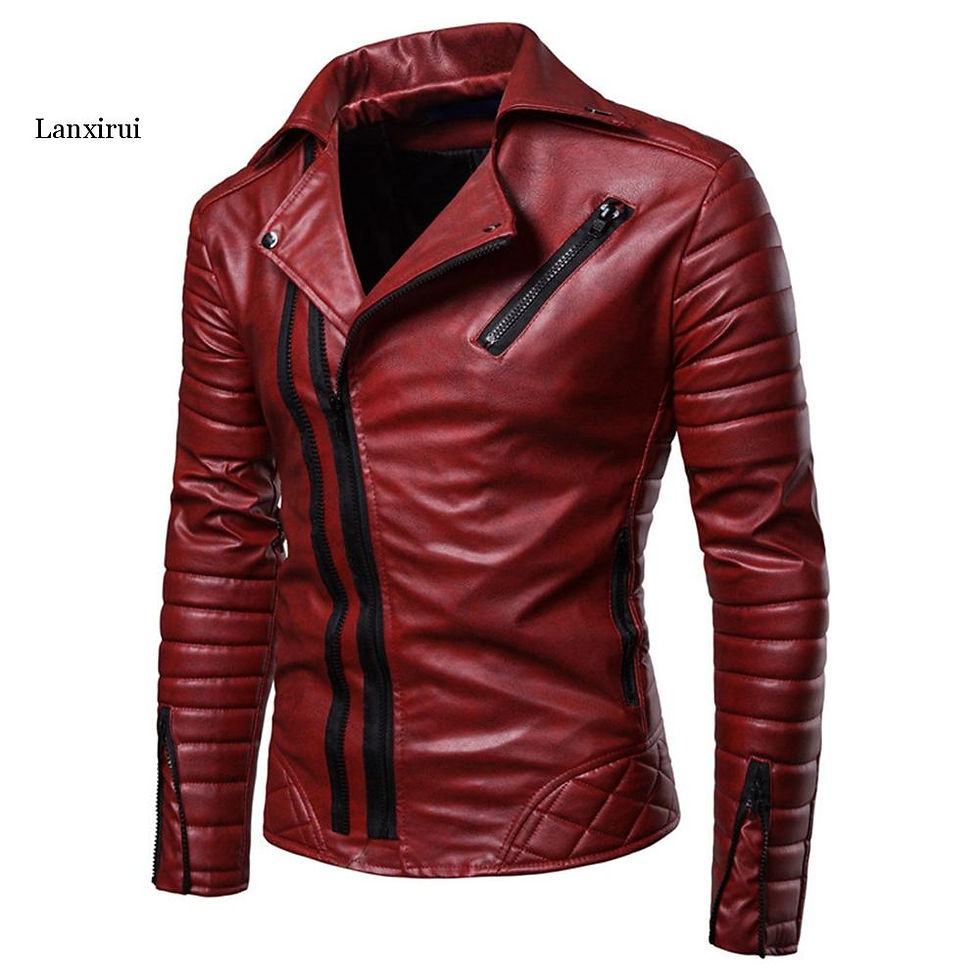 Thumbnail: 2022 Spring and Autumn Fashion Casual Stand Collar Diagonal Zipper Hip Hop Slim