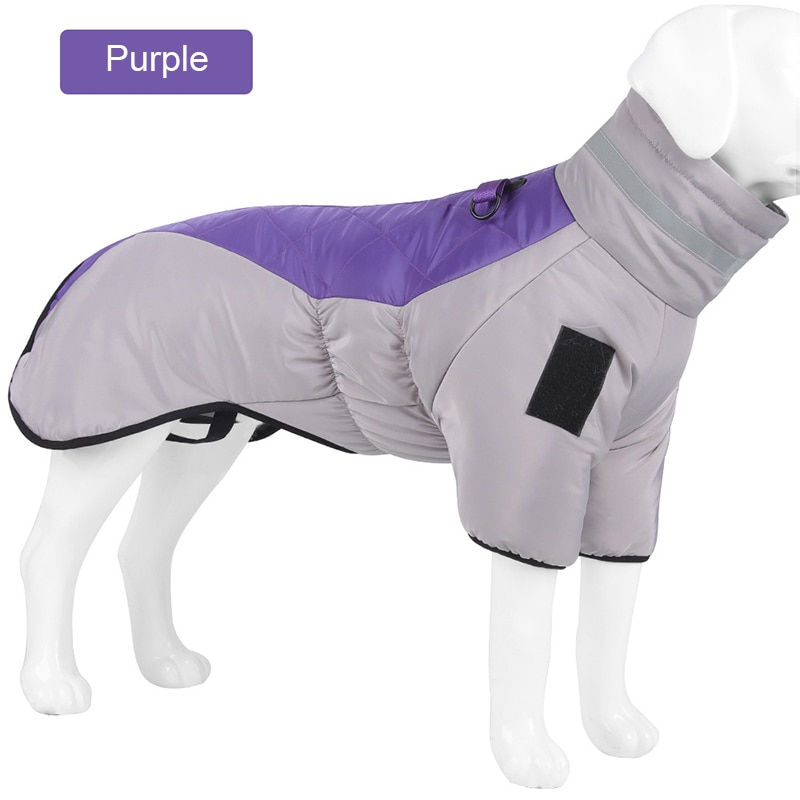 Thumbnail: 2022 Winter Dog Down Jacket Warm Thicken Dog Clothes Waterproof Dogs Coat for M