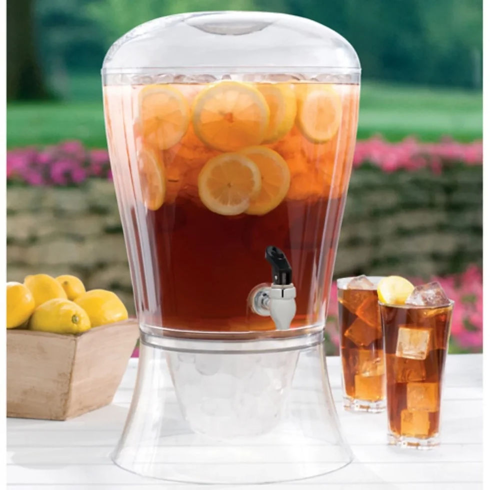Thumbnail: 3 Gallon Acrylic Beverage Dispenser Home Appliance Drink  Water