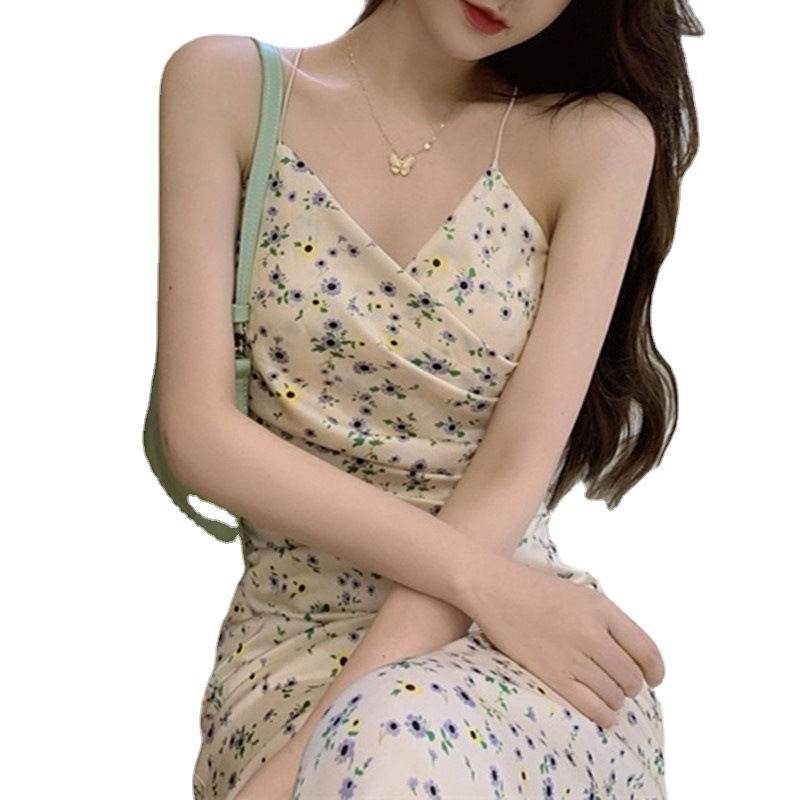 Miniatyrbild: Long Floral Dress Women's Summer