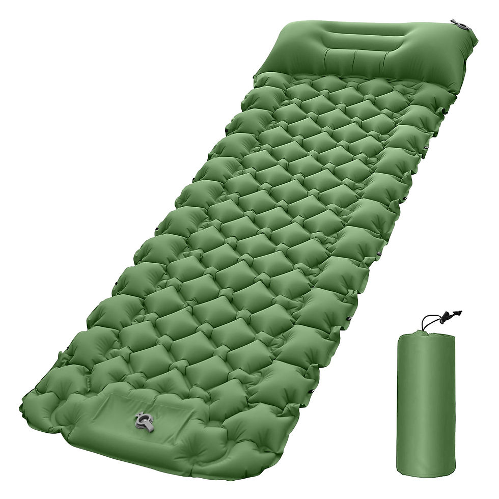 Thumbnail: 2 Person Camping Mat Lightweight Air Mattress Waterproof Outdoor Sleeping Gear