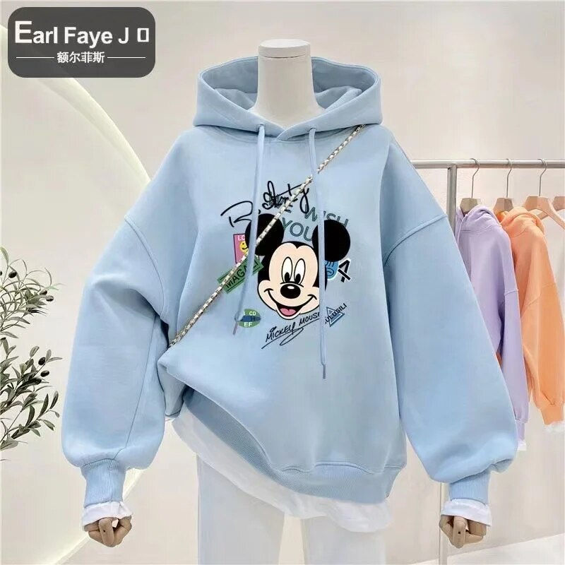 Thumbnail: New Hot-selling Autumn and Winter Women's Clothing Cartoon Sweater Cotton Patte
