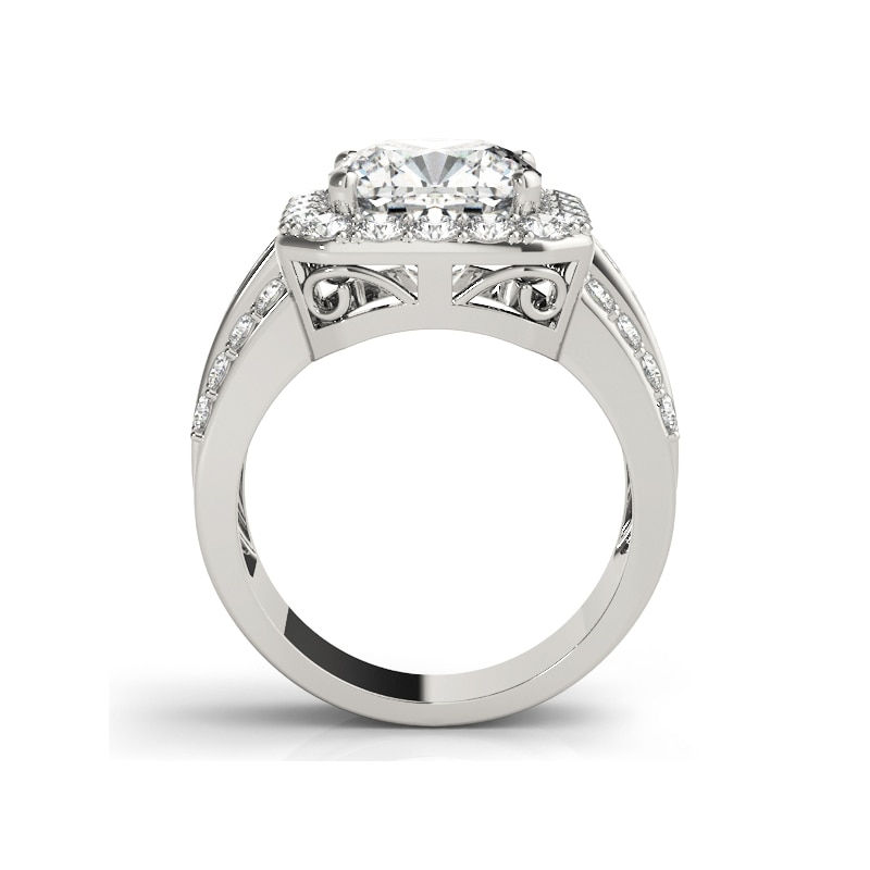 Thumbnail: LESF Luxury 3 Carat Fashion Jewelry 925 Sterling Silver Female Engagement