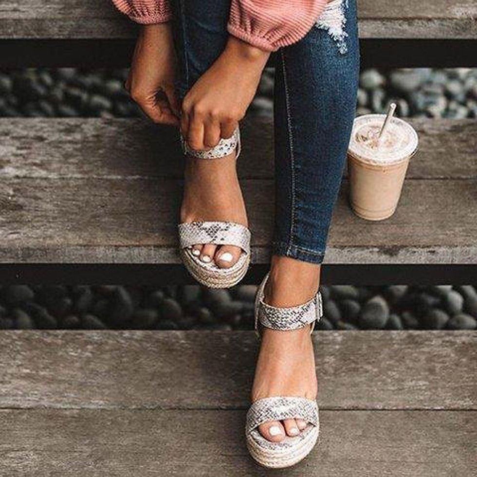 Miniature : Womail casual Solid Sandals Women's sandals Summer Tie shoes for women