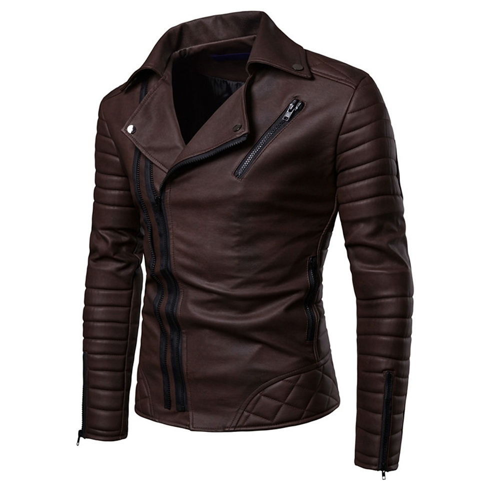 Thumbnail: 2022 Spring and Autumn Fashion Casual Stand Collar Diagonal Zipper Hip Hop Slim