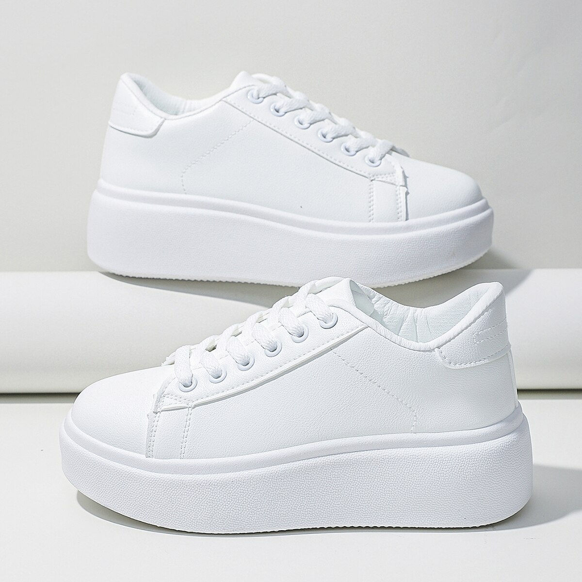 New Style Thick Sole Elevator Casual Sports Shoes With Comfortable Bottom And W