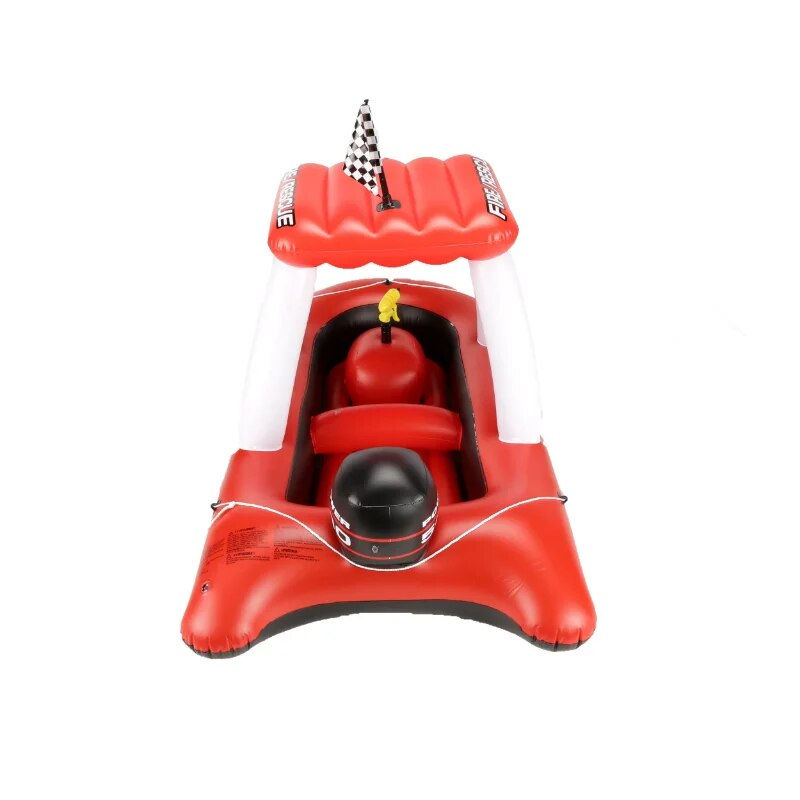 Thumbnail: Swimline Water Sports Squirter Inflatable Fireboat Pool Toy