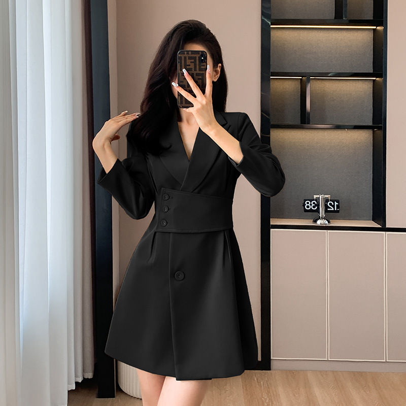 Thumbnail: Short Sleeve Women's Summer Fashion Slimming Dress