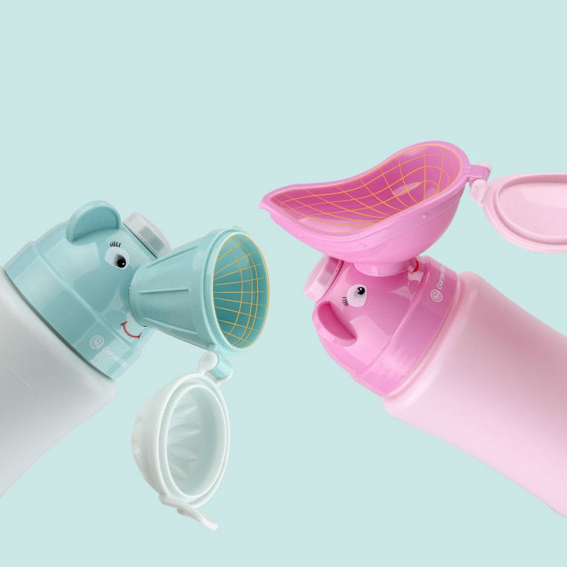 Thumbnail: Portable Baby Hygiene Toilet Urinal Boys Girls Pot Outdoor Car Travel Anti-leak