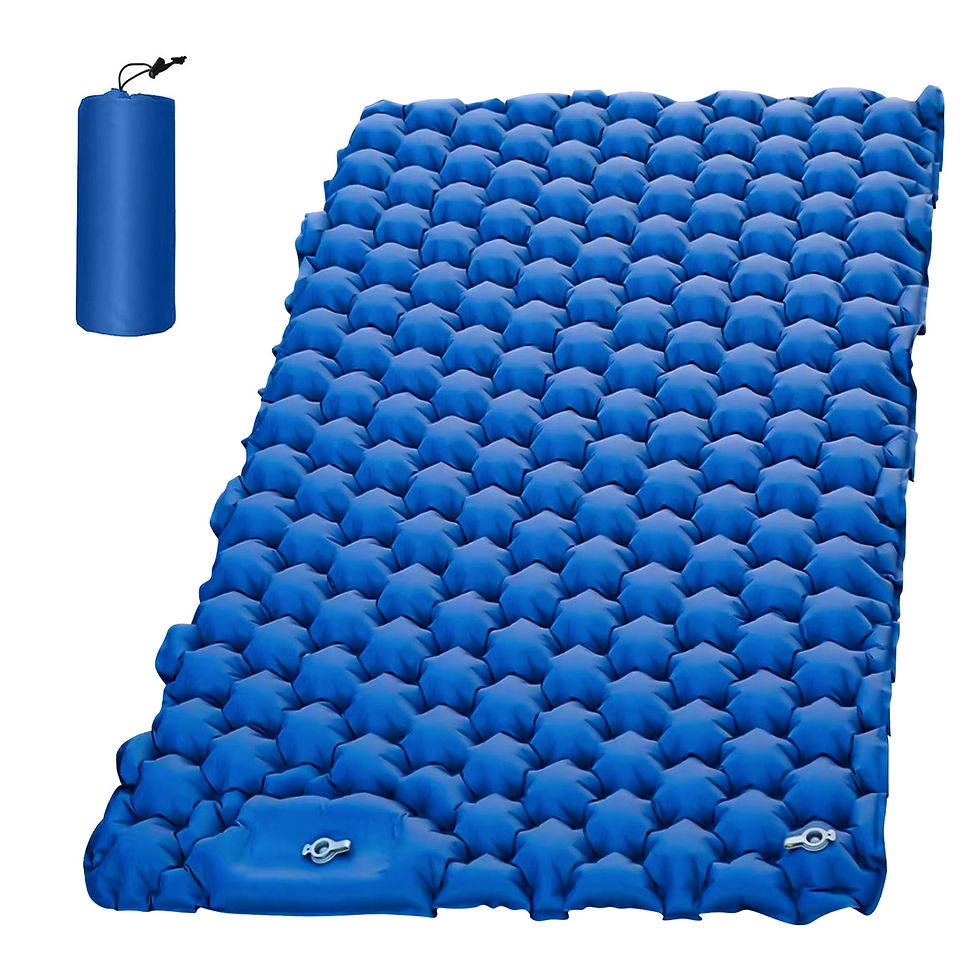 Thumbnail: 2 Person Camping Mat Lightweight Air Mattress Waterproof Outdoor Sleeping Gear