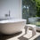 Thumbnail: Jade Cast Stone Bath Bench