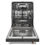 Thumbnail: Café Stainless Interior Built-In Dishwasher with Hidden Controls