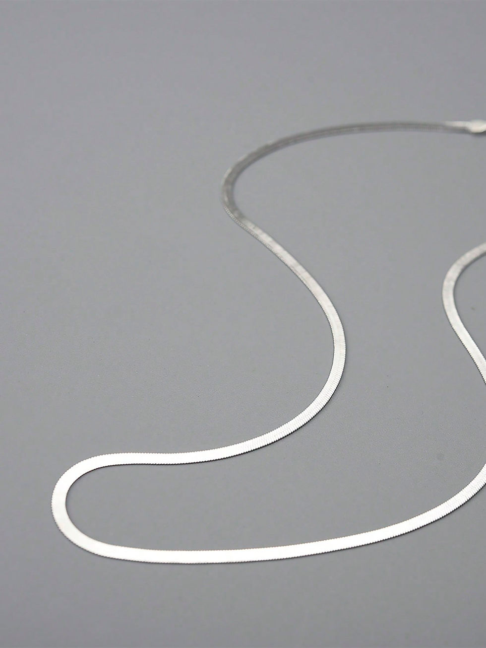 Thumbnail: 1pc Fashionable Minimalist Silver Necklace For Men For Daily Decoration