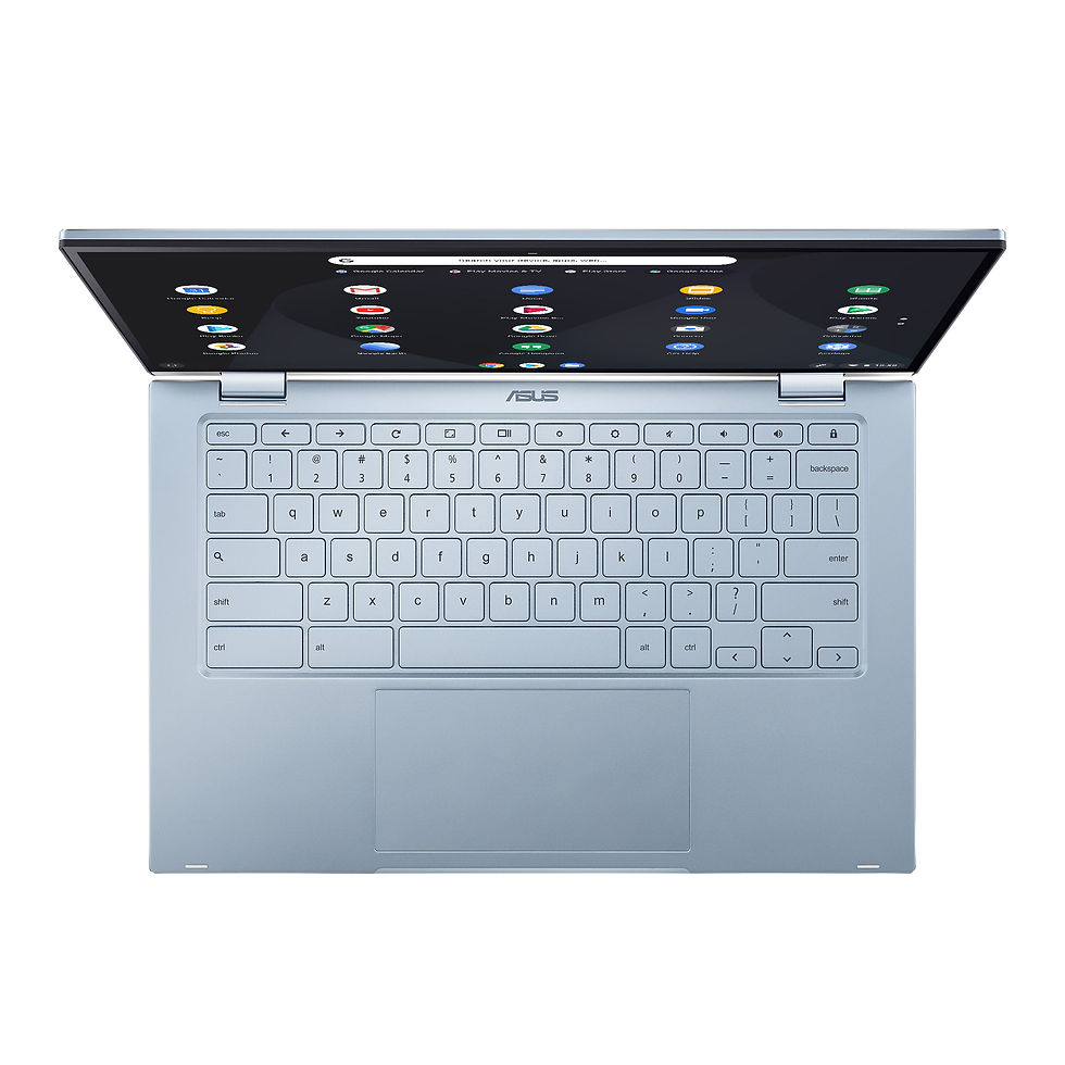 Thumbnail: ASUS 14" C433TA 2-in-1 Touchscreen Chromebook - Intel m3-8100Y - 1080p