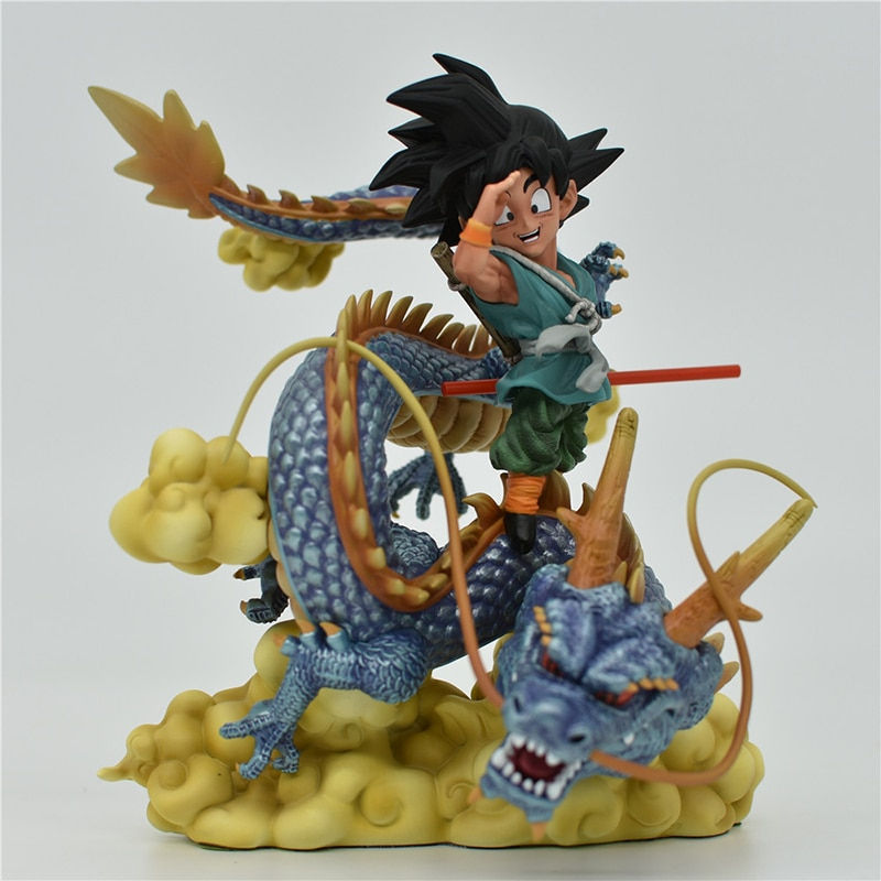 Miniaturebillede: Anime Dragon Ball Figure Gk Bye Goku Pvc Model Doll Ornaments 15cm Anime Figure
