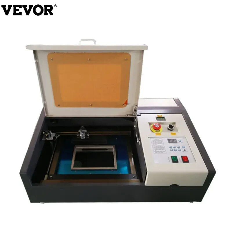 Thumbnail: 50w CO2 Cnc Laser Engraver Printer Wood Cutter All-in-one Laser Printer Laser E
