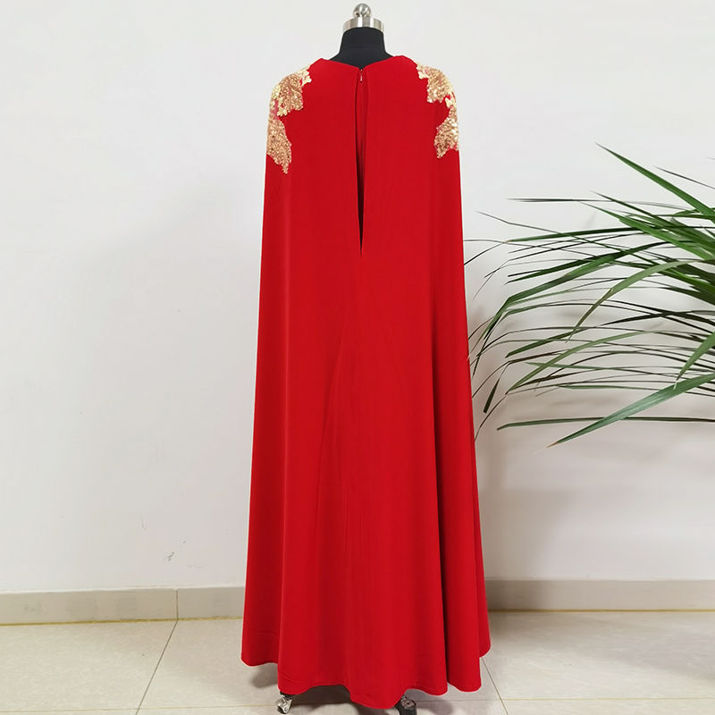 Thumbnail: Covering The Tummy To Show Thin Evening Dress Skirt